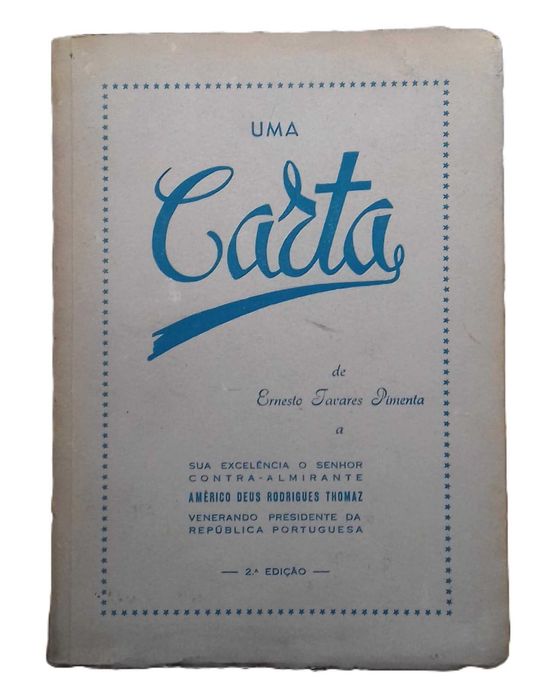 Uma Carta de Ernesto Tavares Pimenta