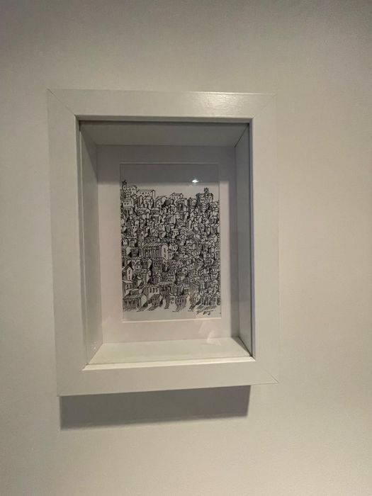 Quadro desenhado à mão