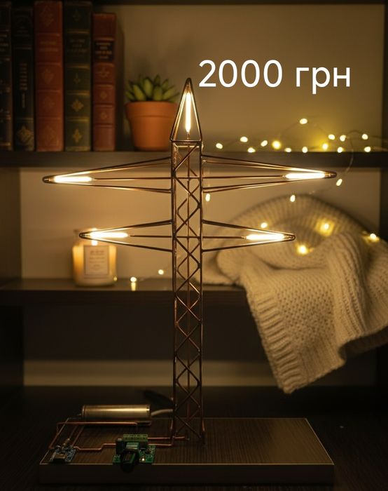 Дизайнерські світильники ручної роботи (Loft / Industrial)