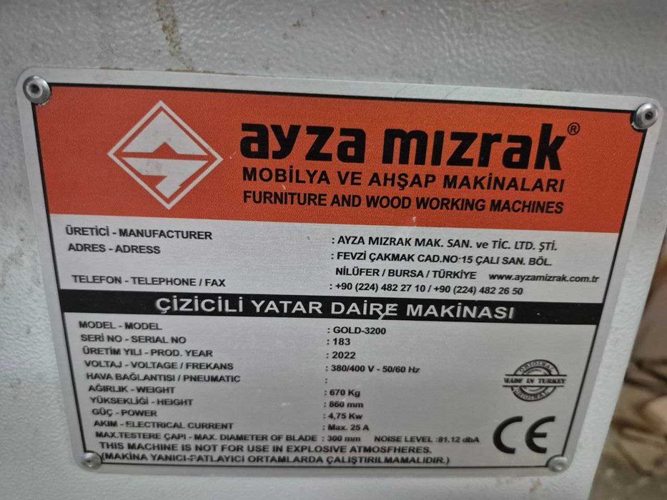 Piła formatowa AYZA MIZRAK GOLD 3200