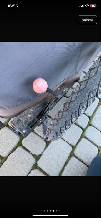 Przyczepka rowerowa podwójna