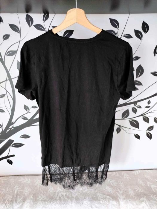 Koszulka długa z koronką