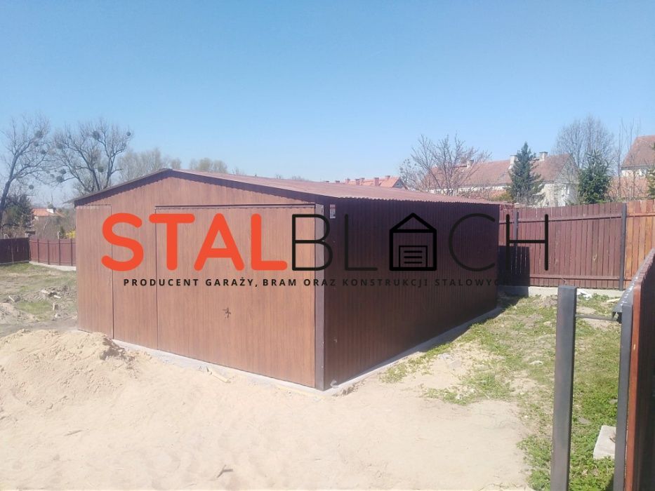 Garaż 3x5 Drewnopodobny