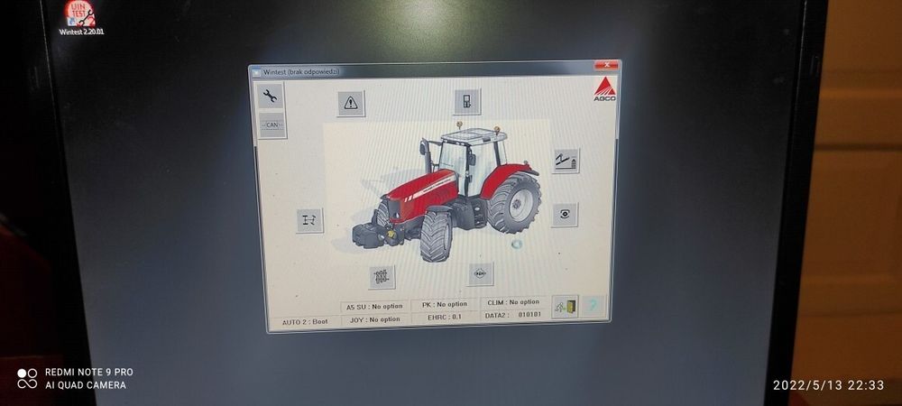 Agco wintest/ win metadiag renault