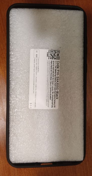 Capa Preta Samsung Galaxy A35 5G nova