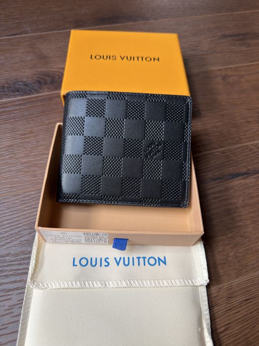 Portfel Louis Vuitton czarny męski