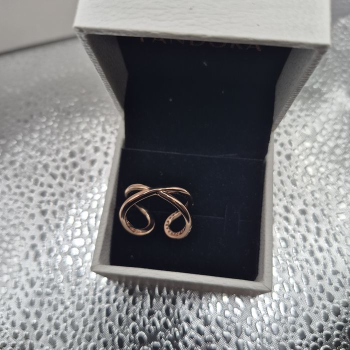 Anel Pandora Rose Infinity