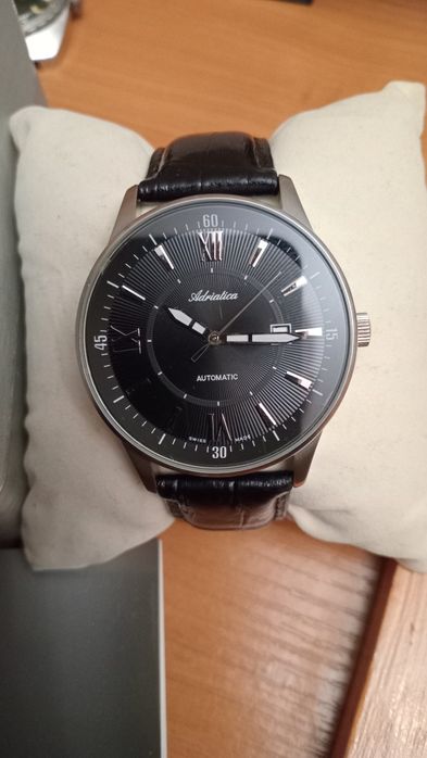 Adriatica Swiss made Automatic швейцарський годинник механіка автопідз