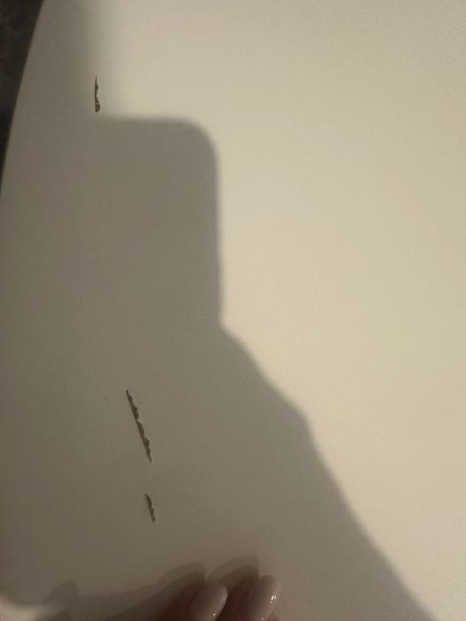 Stół rozkładany, biały, 110/155 cm