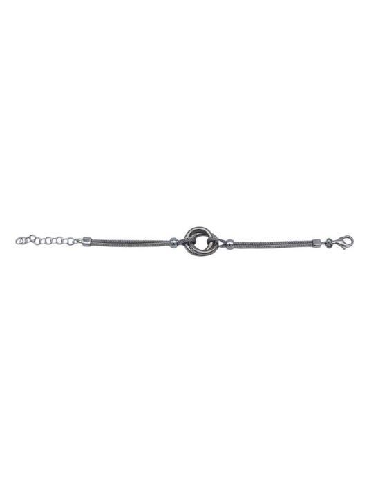 Srebrna bransoletka 925p | 8,95g | dł. 20 cm
