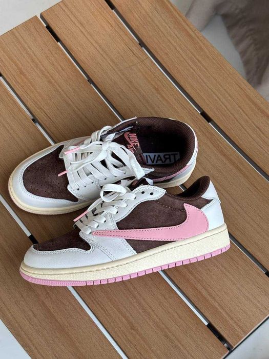 SALE! Nike Air Jordan 1 x Travis Scott Pink Oxford 36 37 38 39 40