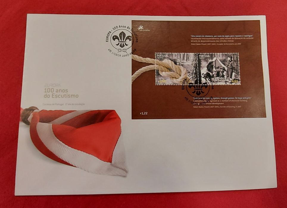 Selos Escutismo 100 anos (2007)