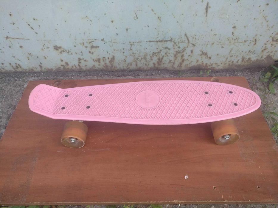 Скейтборд Пенни борд Penny Australia  со светящимися колесами