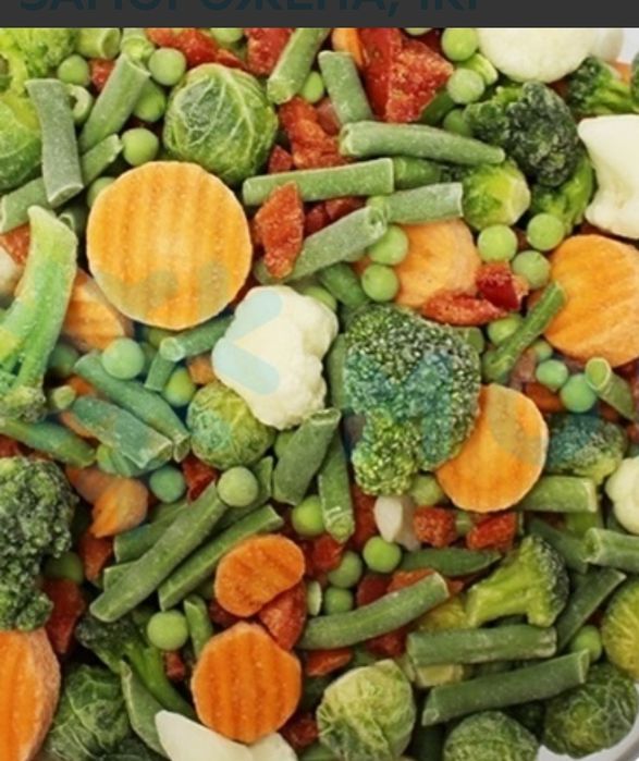 Замороженные овощи и фрукты