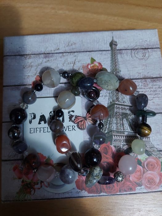 Браслет оберіг з натуральними камнями