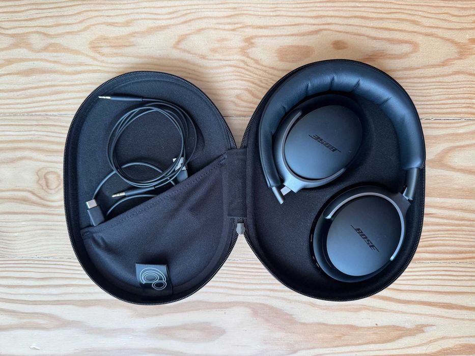 Bose QuietComfort Ultra Auscultadores (Gen 1) + Almofadas de Substituição Novas + Tudo Acessórios