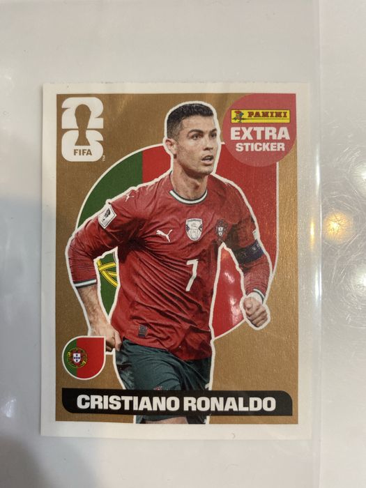 Cristiano Ronaldo extra sticker