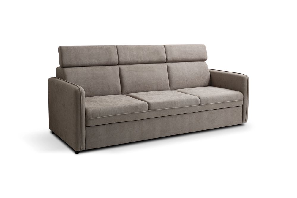 SOFA do salonu BARCELO 220 x 99 - Funkcja spania, ruchome zagłówki
