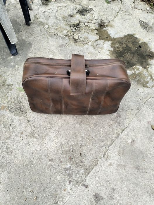 Stare torby podróżne PRL trzy sztuki