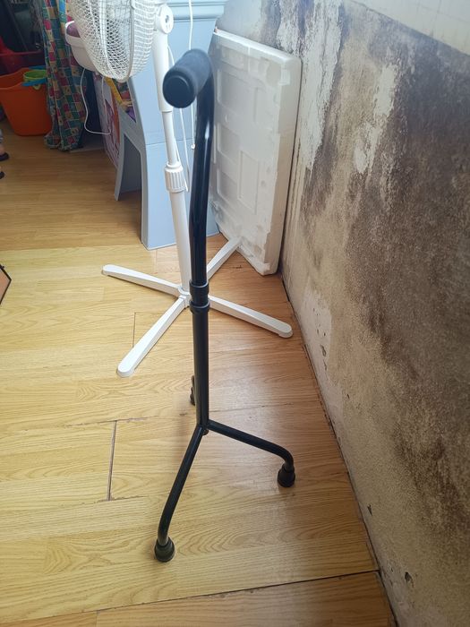 bengala/tripé de apoio regulável