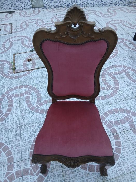 Cadeira decoração antiga
