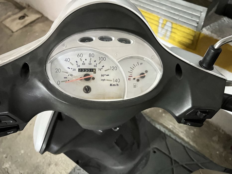 Sym Fiddle 125 gasolina