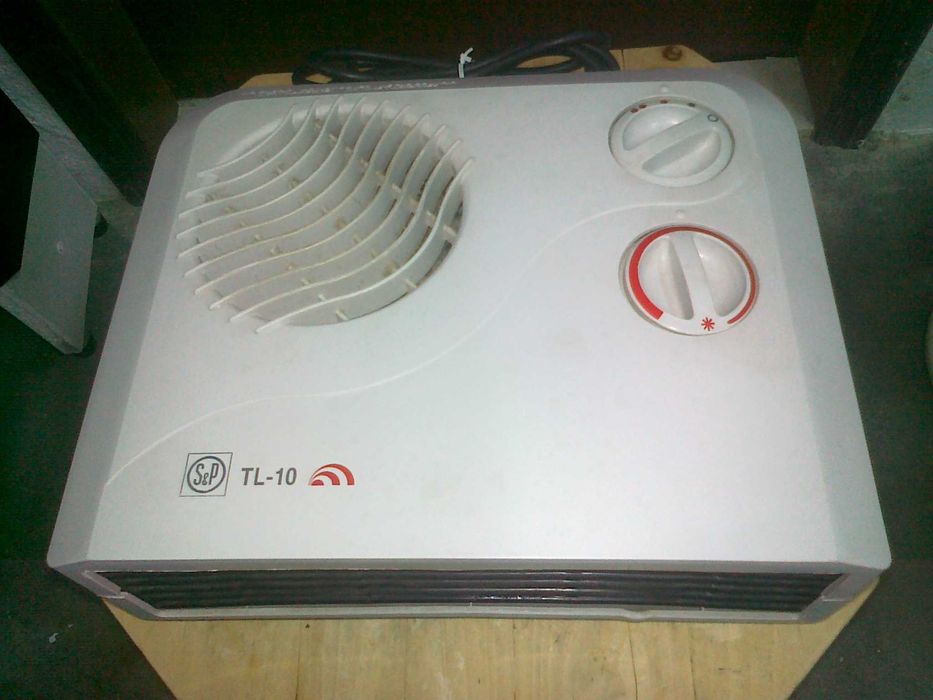 Termo ventilador marca S&P TL-10 220v 1000/2000w, impecável