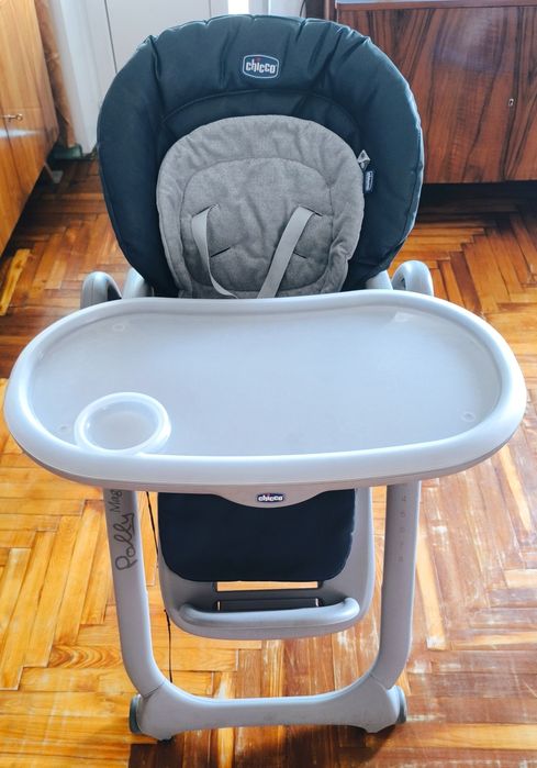 Стульчик для кормления Chicco Polly Magic Relax синий