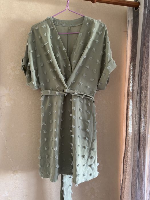 Сукня оливкова Shein ХЛ