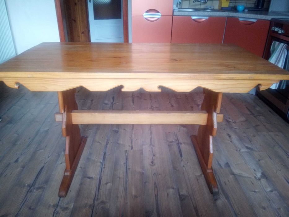 Stół i 4 krzesła Cepelia Wolbórz