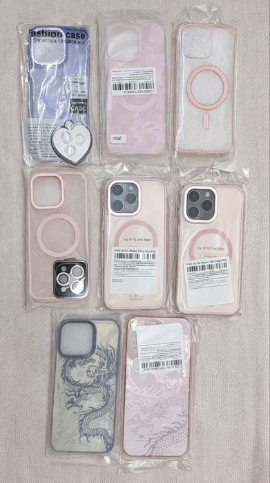 Чохли для iPhone 15 Pro Max MagSafe нові + захист камери