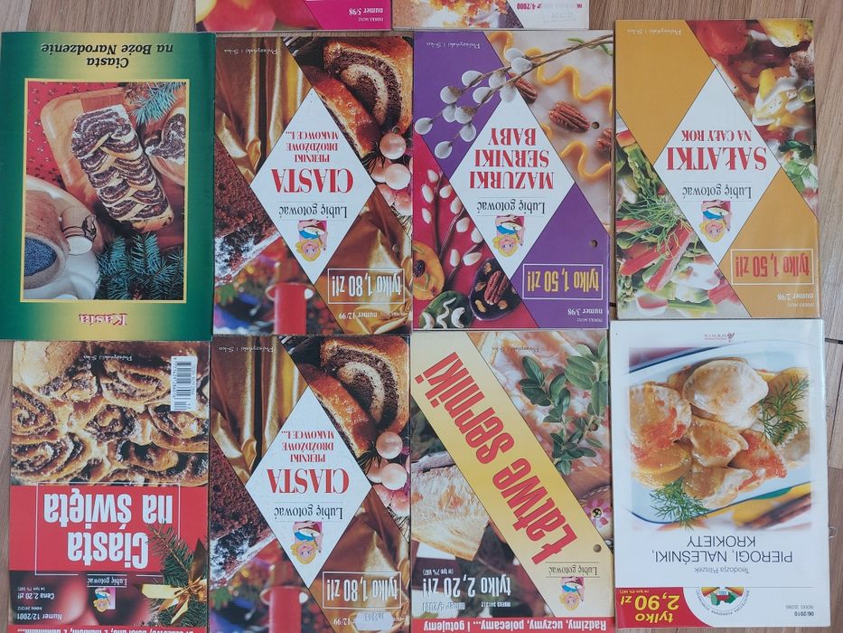 25szt seria Ciasta domowe desery serniki mazurki torty ciasteczka