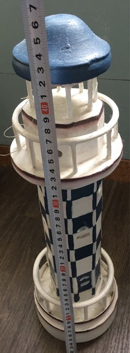 Conjunto de suporte vela e farol decorativo