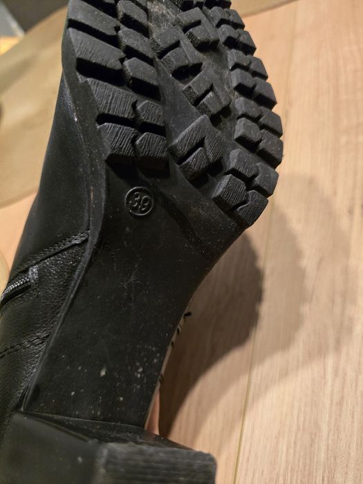 Botki 5th Avenue r.39 skóra naturalna