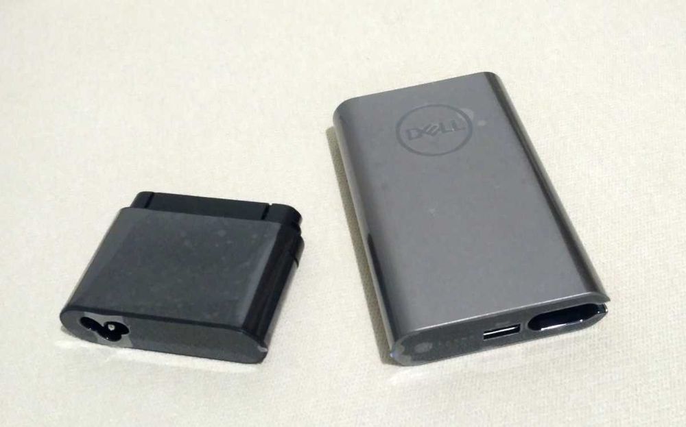 Павербанк для ноутбука Dell + зарядка Делл 45W 2в1