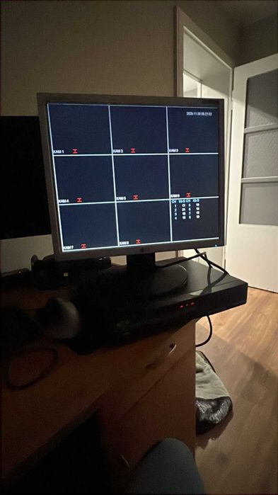 Rejestrator BCS-DVR0801ME 8 kanałów +HDMI + twardy dysk 1TB