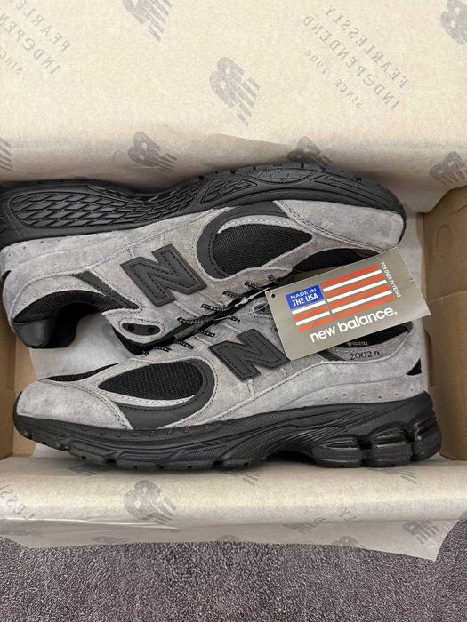 New Balance 2002r Gore-Tex Grey Black | ТЕРМО | ЗИМОВI