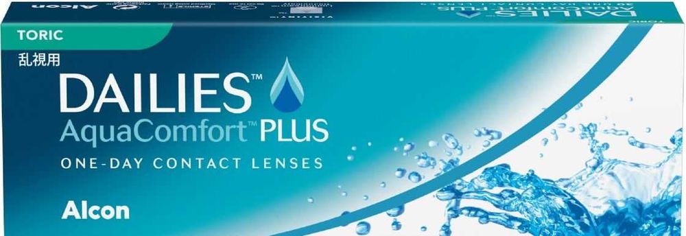 Soczewki Toryczne Dailies AquaComfort Plus TORIC -3,5 -0,75x180 60szt