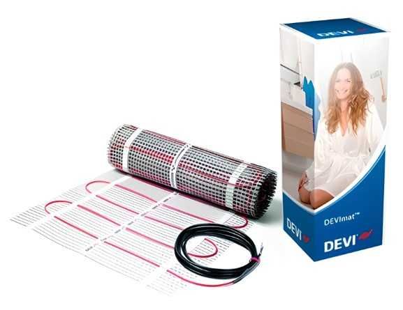 Двожильний нагрівальний кабель с суцільним екраном DEVI flexTM 18T