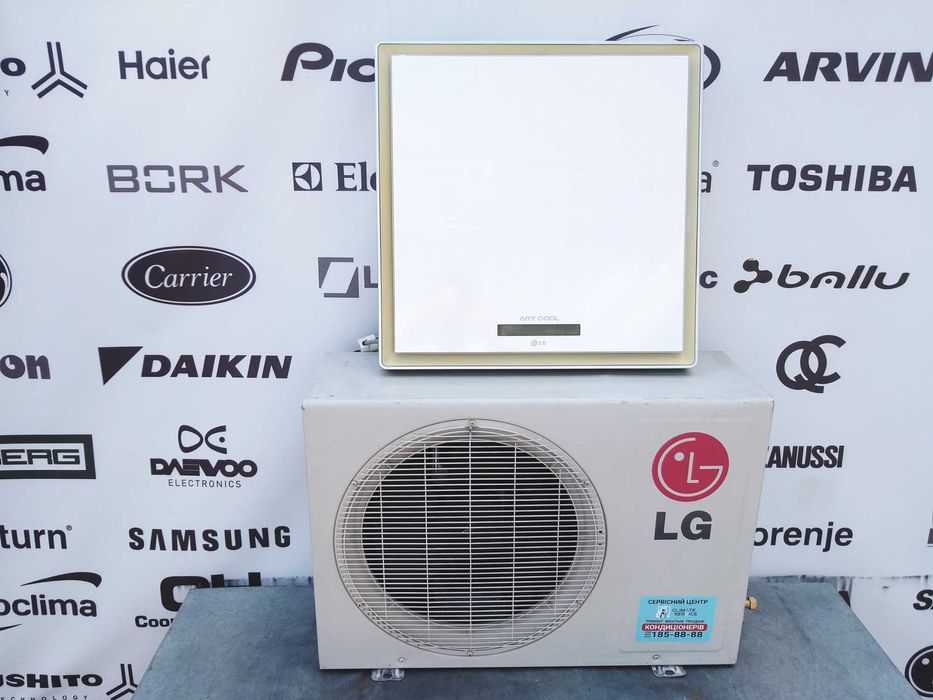 Кондиционер настенный БУ LG Artcool 12 (35 м.кв) КАРТИНА Гарантия!