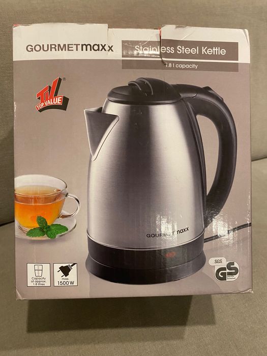 GOURMETMAXX Czajnik elektryczny 1,8 l – Elektryczny czajnik