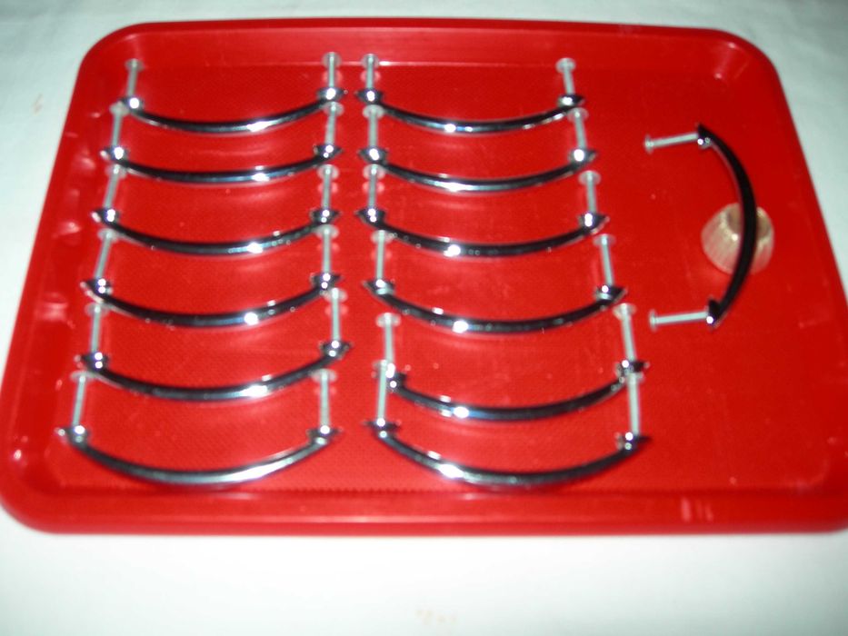 Puxadores de moveis.