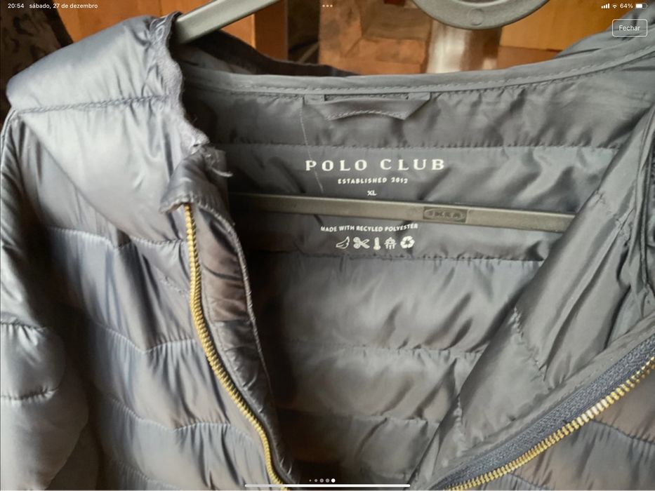 Blusao Polo Ralph Lauren Azul . Bom estado