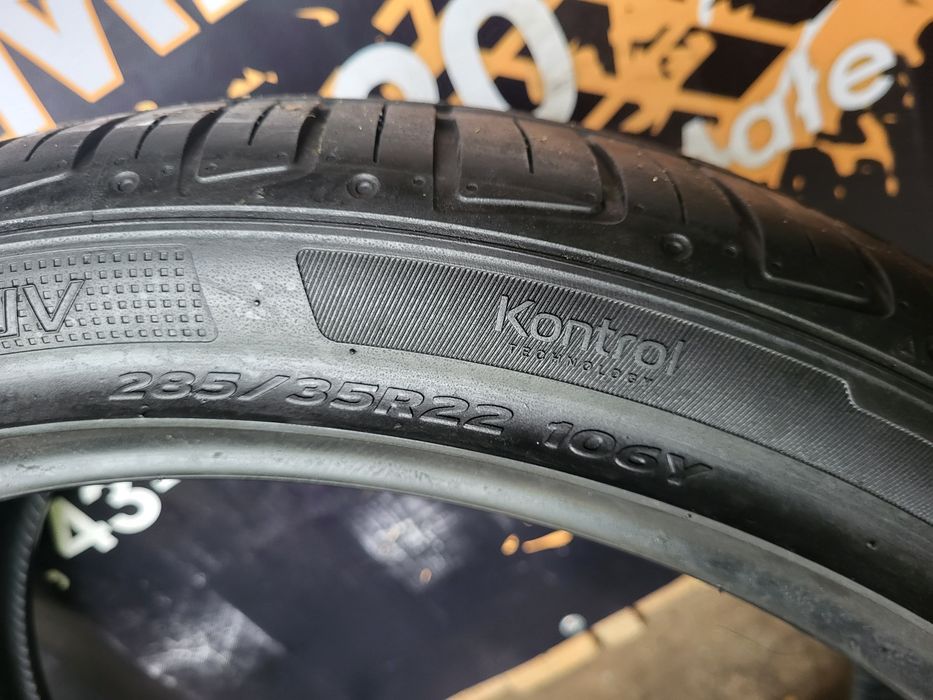 Opony letnie 285/35/22 Hankook 17rok 5mm