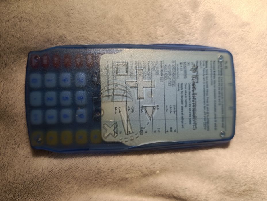 Texas instruments TI -15 niebieski