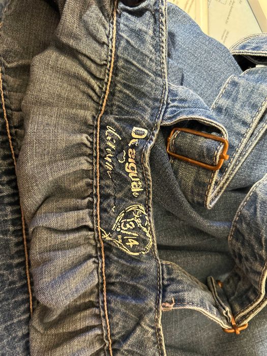 Saia Jardineira  Menina Desigual 13/14 anos.