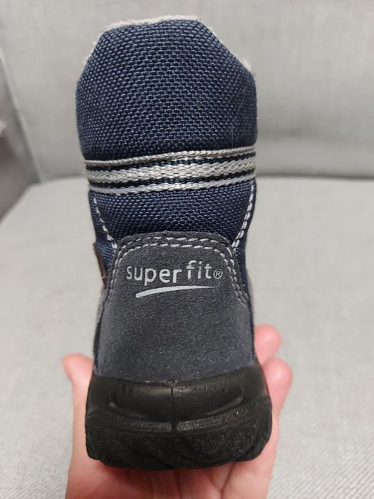 Śniegowce SUPERFIT roz.25 , kozaki, skóra, wodoodporne
