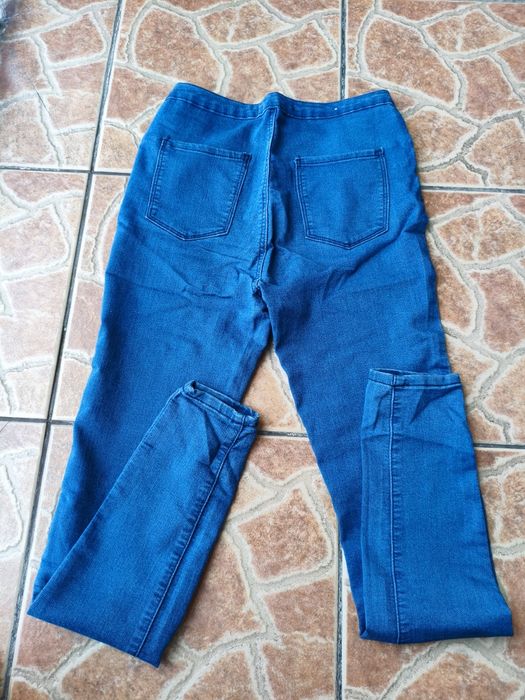 Spodnie skinny przetarcia M goodies