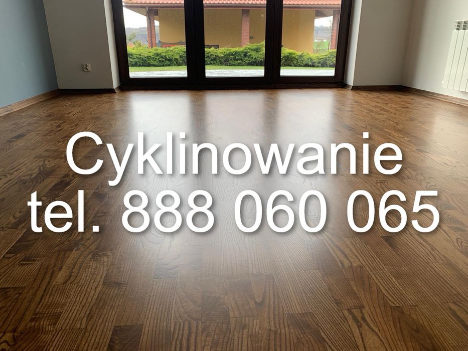 **Bezpyłowe cyklinowanie parkietów, układanie podłóg, paneli**