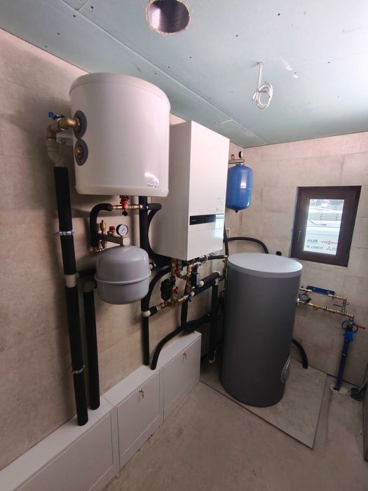 Instalacje wod-kan, c.o. kotły gazowe, pompy ciepła, klimatyzacja